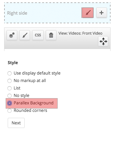 Parallax Panel Regions | Drupal.org